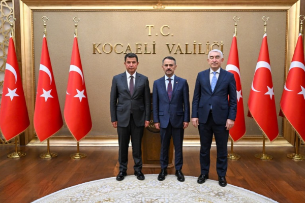 İl emniyet müdürlerinden Vali Aktaş’a ziyaret