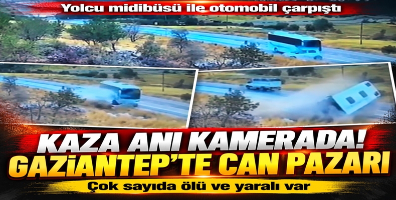  Feci Kaza: Otobüs ile Otomobil Çarpıştı, 7 Kişi Hayatını Kaybetti
