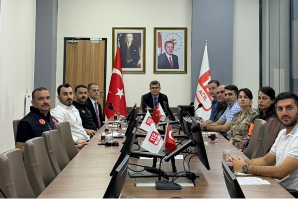 112 Acil Çağrı Hizmetleri Koordinasyon Toplantısı gerçekleştirildi