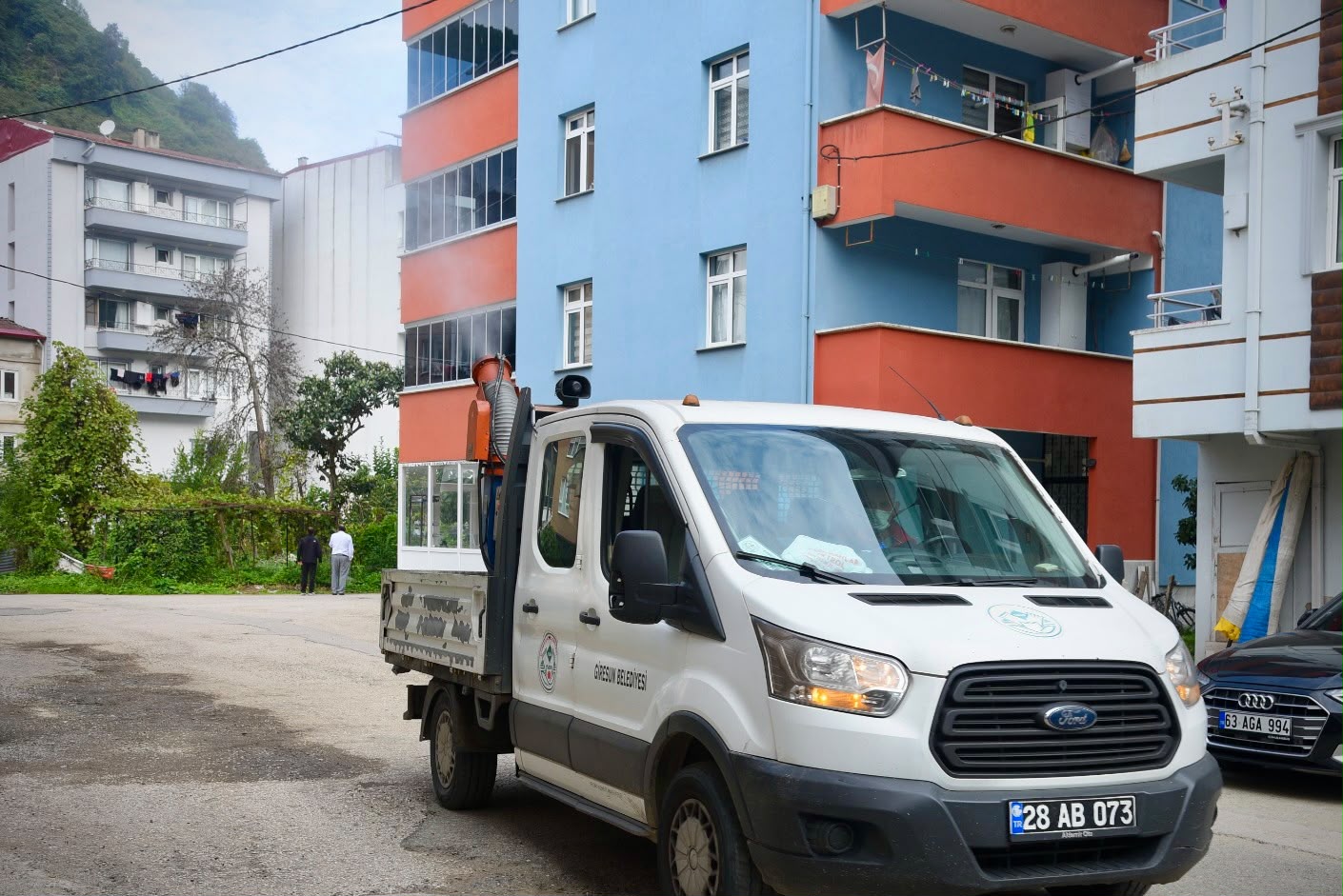 Giresun’da ilaçlama çalışmaları sonbaharda da sürüyor