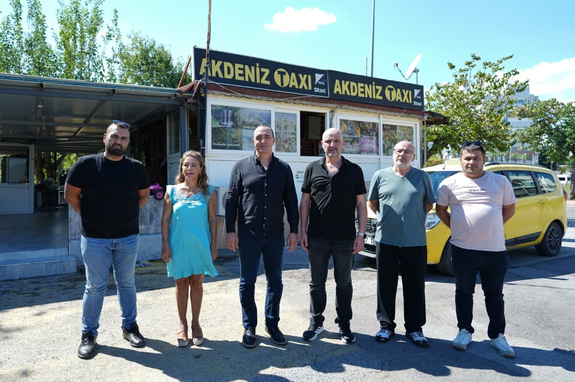 Başkan Kotan, taksici esnafının taleplerini dinledi