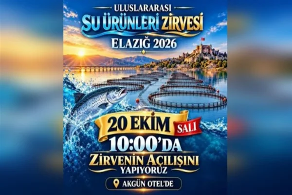 Elazığ’ın su ürünleri potansiyeli 20 Ekim’de tanıtılacak