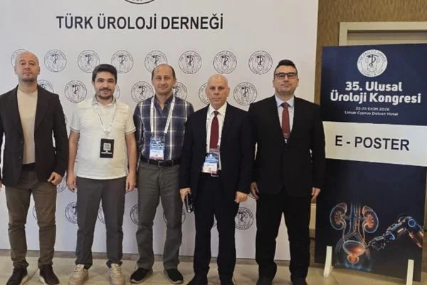 Harran Üniversitesi’nden 35. Ulusal Üroloji Kongresi’nde birincilik ödülü