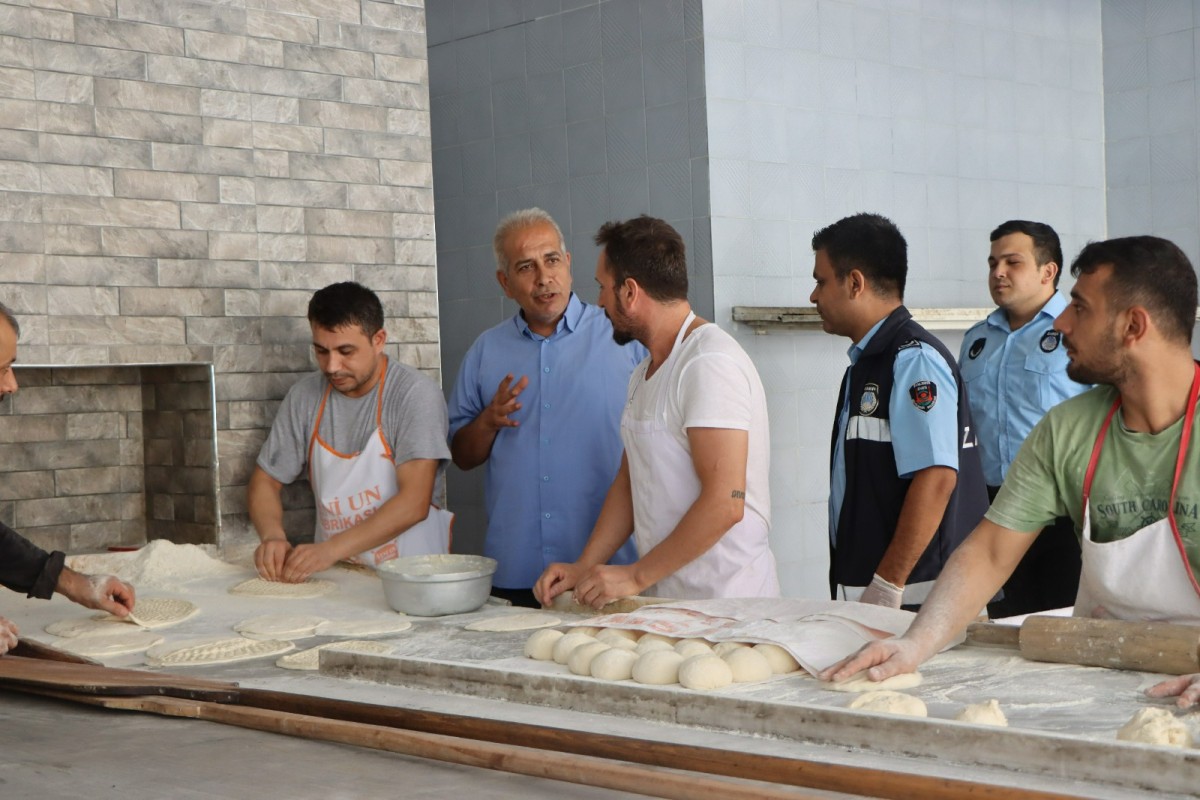 BÜYÜKŞEHİR ZABITADAN FIRINLARDA DENETİM