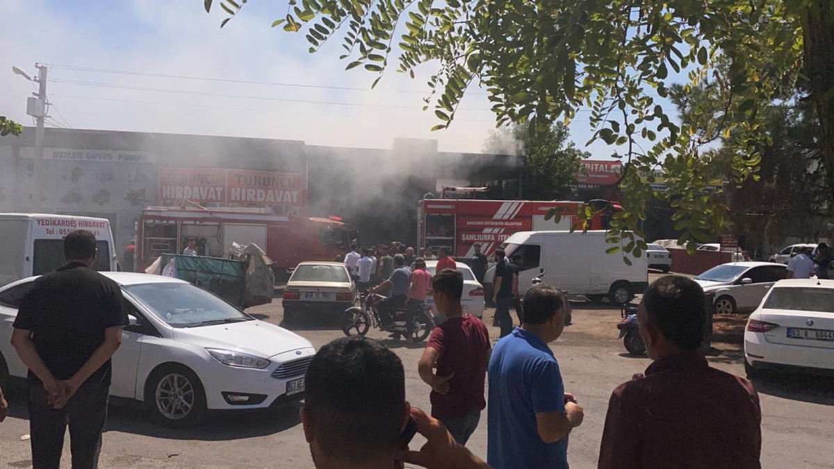 Skandal! Şanlıurfa'da 'itfaiye yangına susuz gitti' iddiası