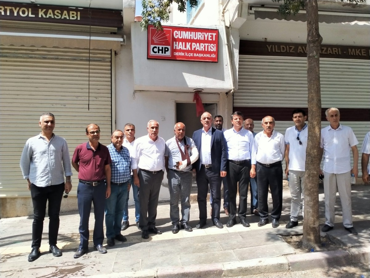Milletvekili Aydınlık ve CHP Heyeti Derik’te Vatandaşların Acılarını Paylaştı