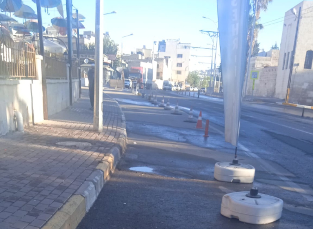Urfa'da kamuya ait karayoluna korsan gasp