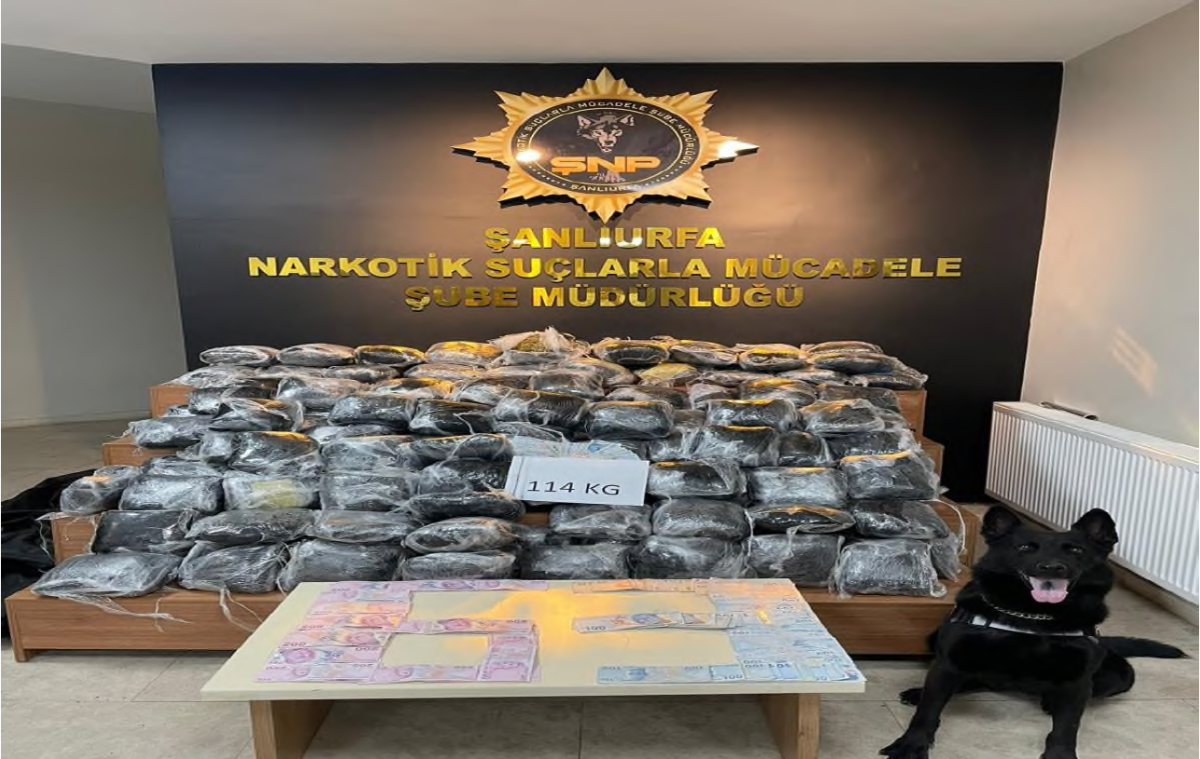 Şanlıurfa’da uyuşturucu operasyonu 8 tutuklama