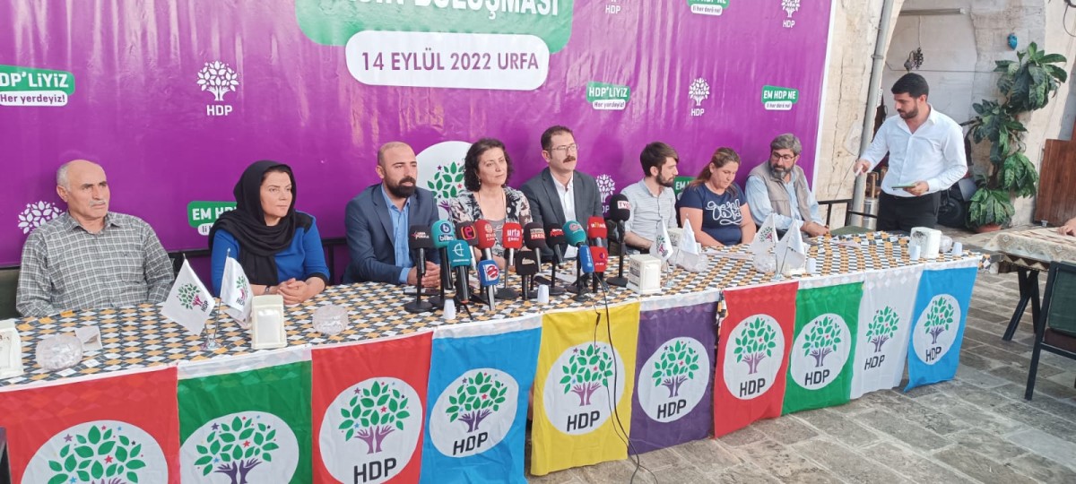 HDP Urfa Basınıyla Kahvaltıda Bir araya Geldi