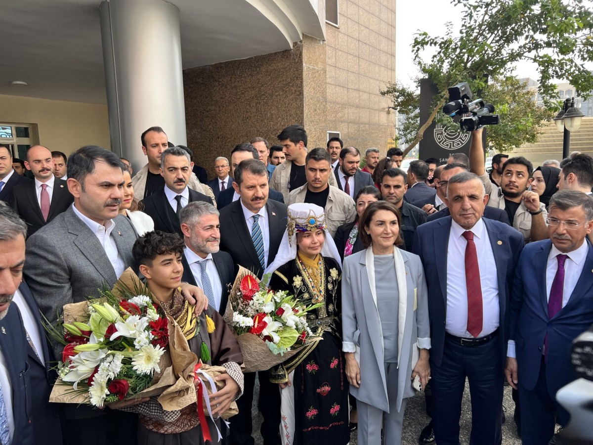 Bakan Kurum ile Bakan Nebati Şanlıurfa’da
