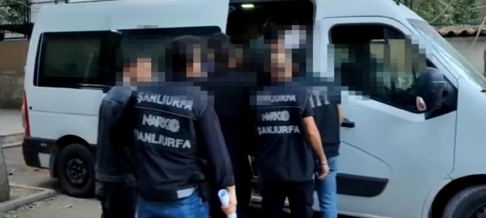 Urfa'daki uyuşturucu operasyonunda 19 tutuklama