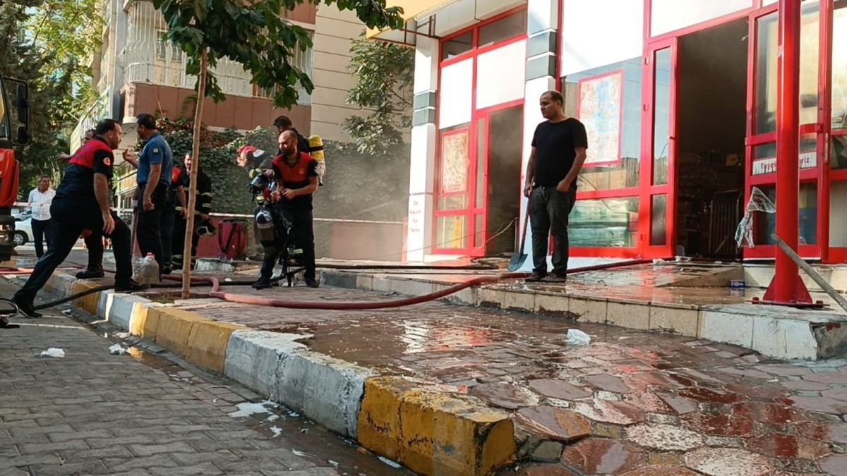 Şanlıurfa'da korkutan yangın 