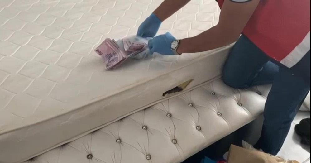 Şanlıurfa'da Eve düzenlenen operasyonda sahte banknotlar ele geçirildi
