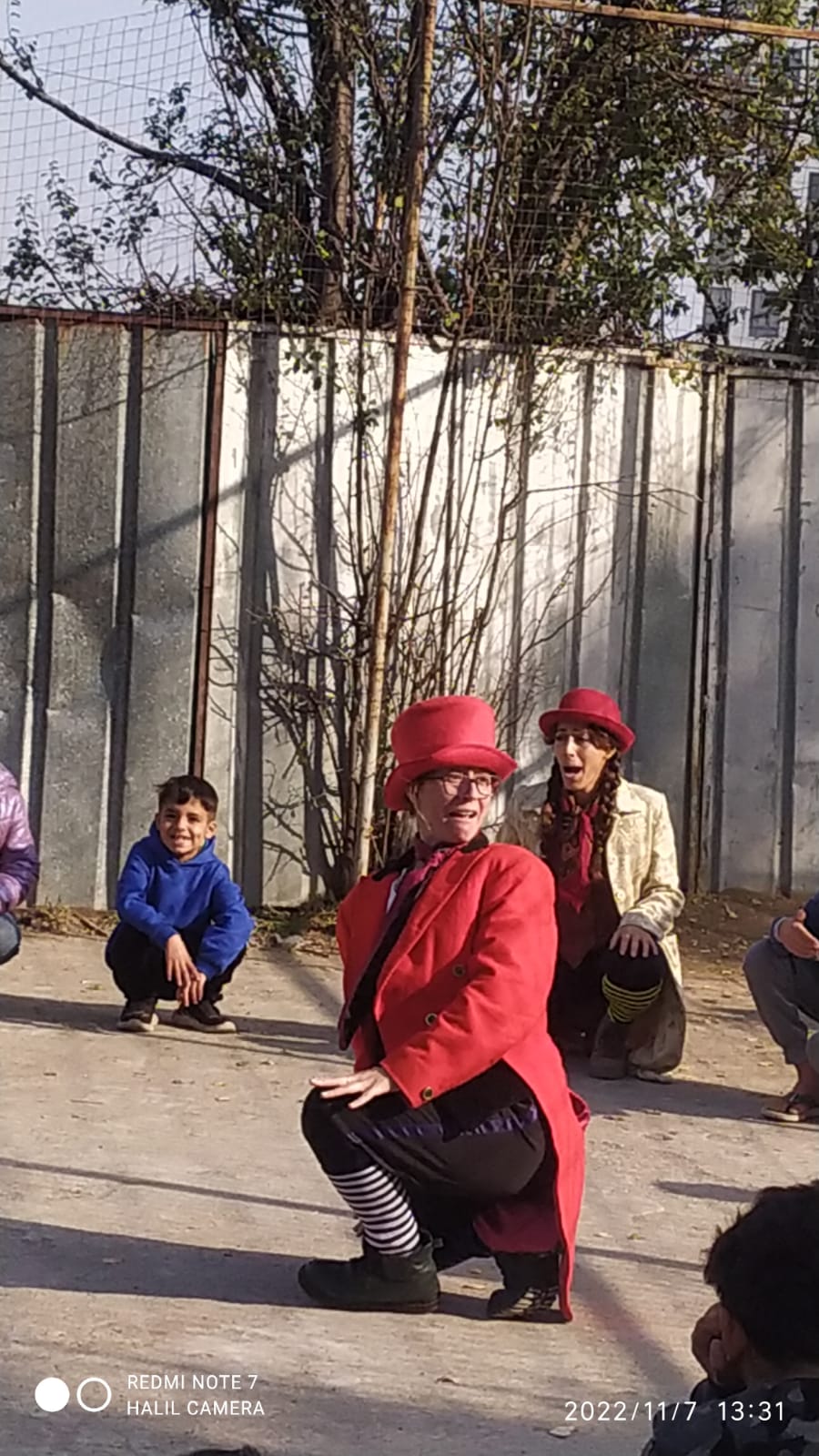 Sofya,da mülteci çocuklara tiyatro etkinlikleri