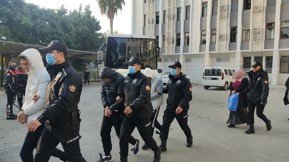 Çeşitli suçlara karışan 25 kişi adliyeye sevk edildi