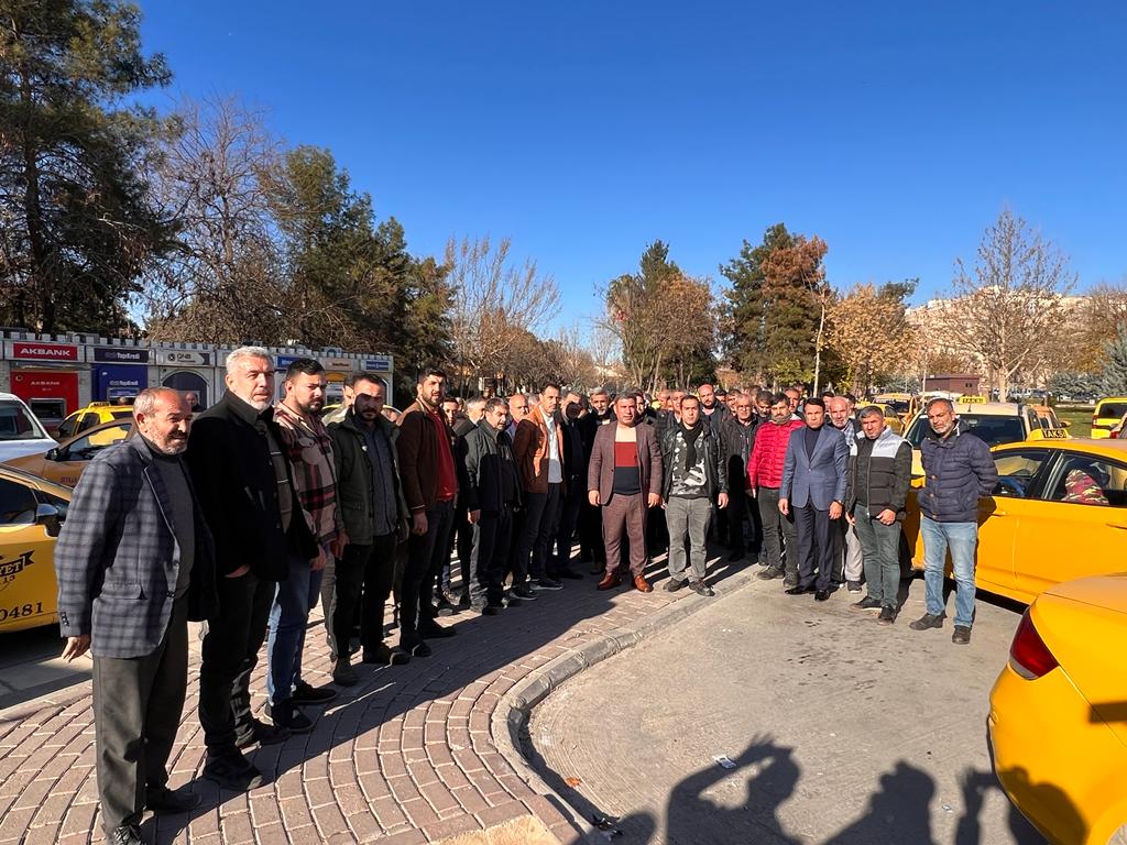 Şanlıurfa'da Taksiciler Veryansın Ettiler.