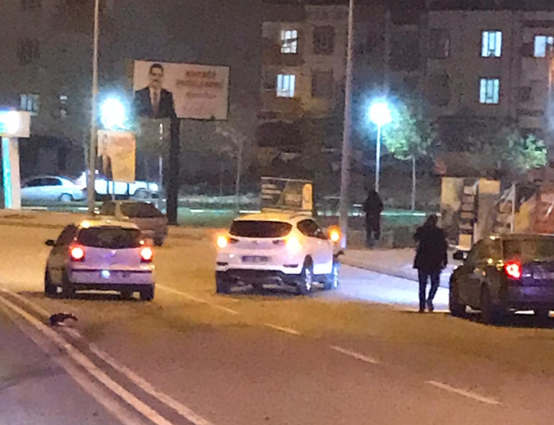 Şanlıurfa'da Yine Aynı Yer Yine Trafik Kazası: 2 Yaralı/ VİDEO