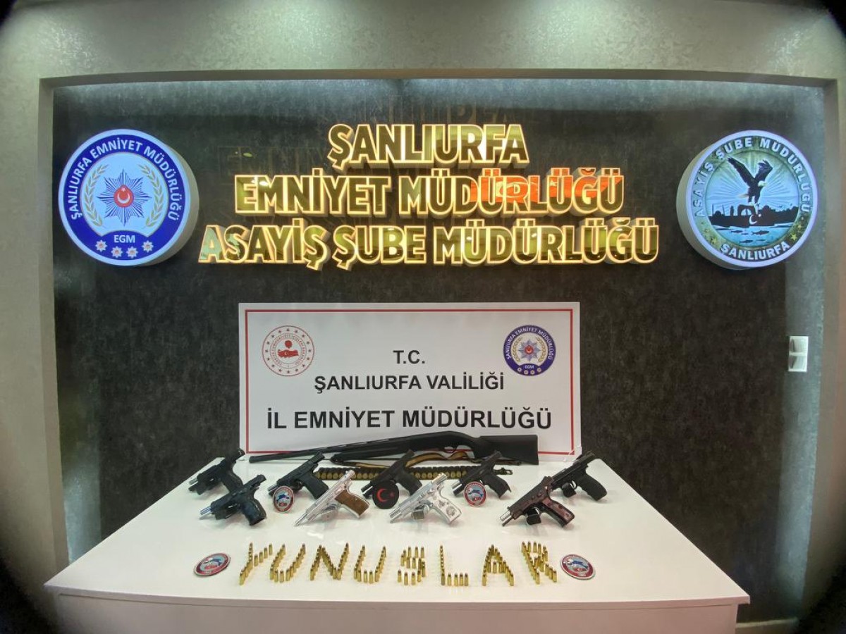 Şanlıurfa'da asayiş uygulamasında 19 kişi gözaltına alındı