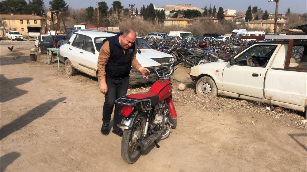 Şanlıurfa’da Çalınan motosikletine 16 yıl sonra kavuştu  