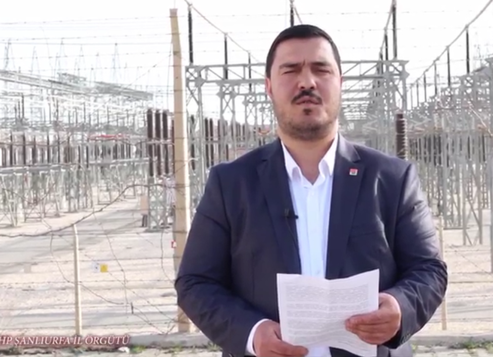 Şanlıurfa Cumhuriyet Halk Partisi İl Örgütü Enerji sorununa dikkat çekti