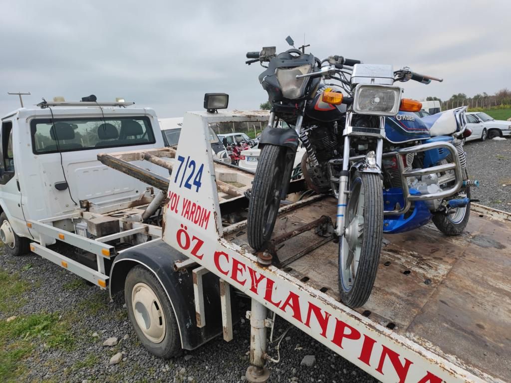 Ceylanpınar'da motosiklet denetimi 