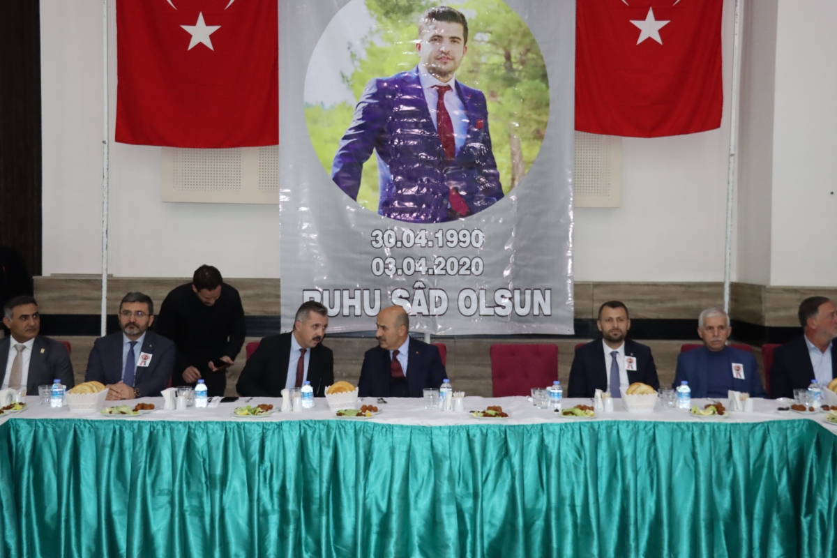 Mardin'de mühendis Gözenoğlu'nun şehadetinin yıl dönümünde iftar programı düzenlendi