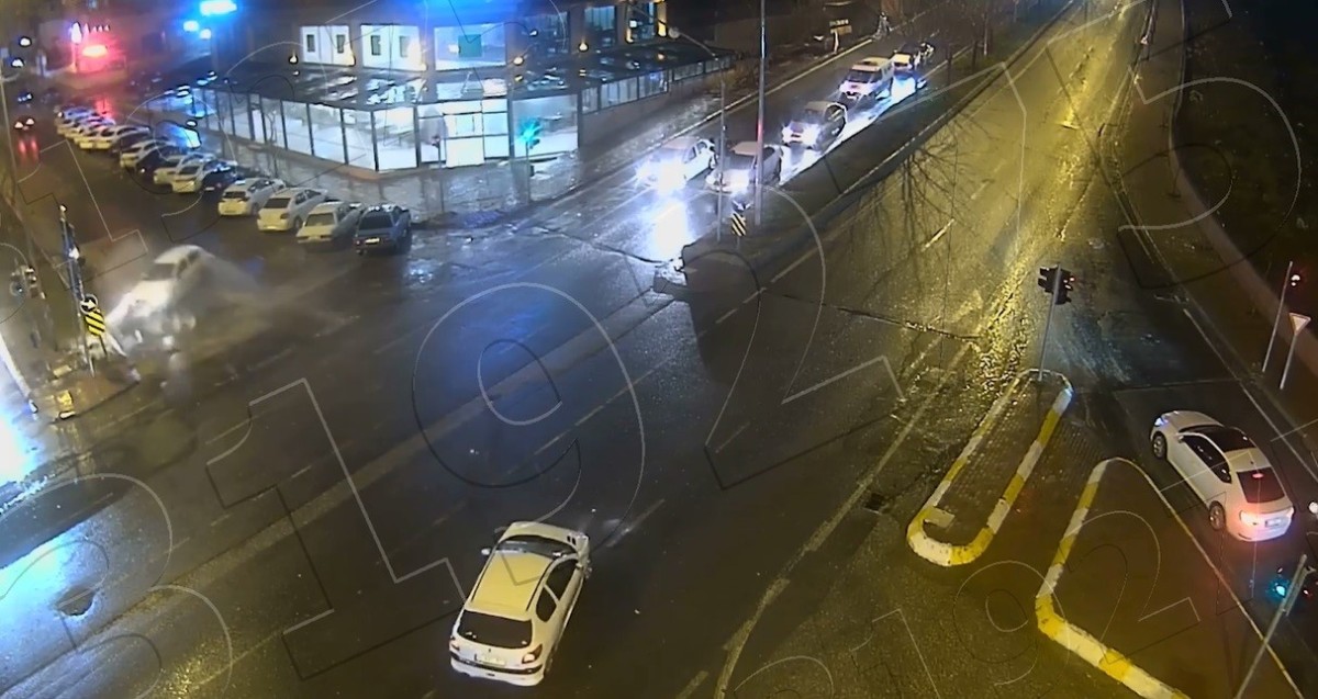 Şanlıurfa'daki Kaza Anları Kamerada