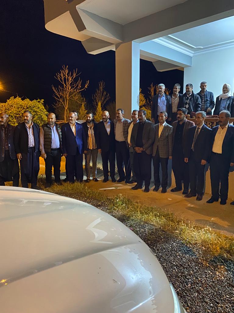 Ak parti Şanlıurfa milletvekili adayı Abdulrahim Dusak Hilvan ilçesine çıkarma yaptı.