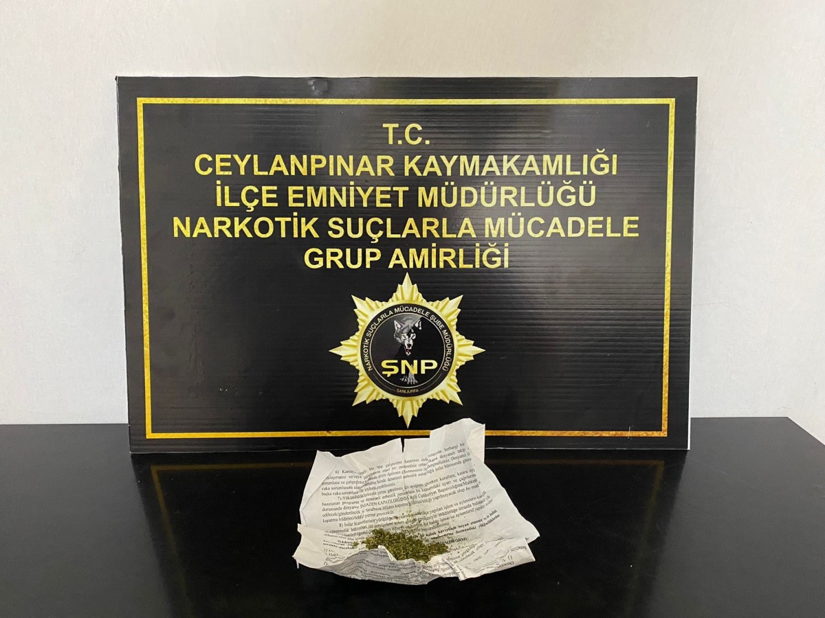 Şanlıurfa'da Polisten uyuşturucu serasına operasyon   