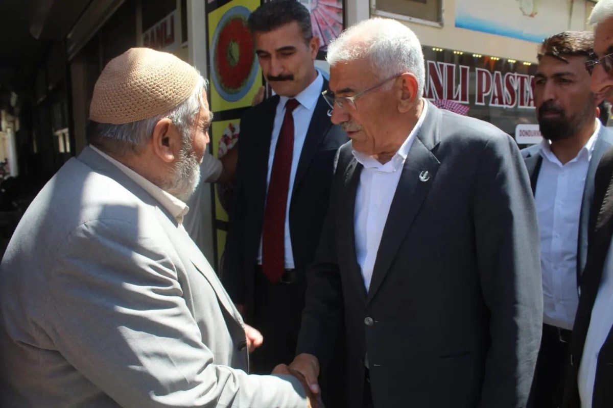 Milletvekili Adayı İsmail YAVUZ, Viranşehir'de esnafı ziyaret etti 