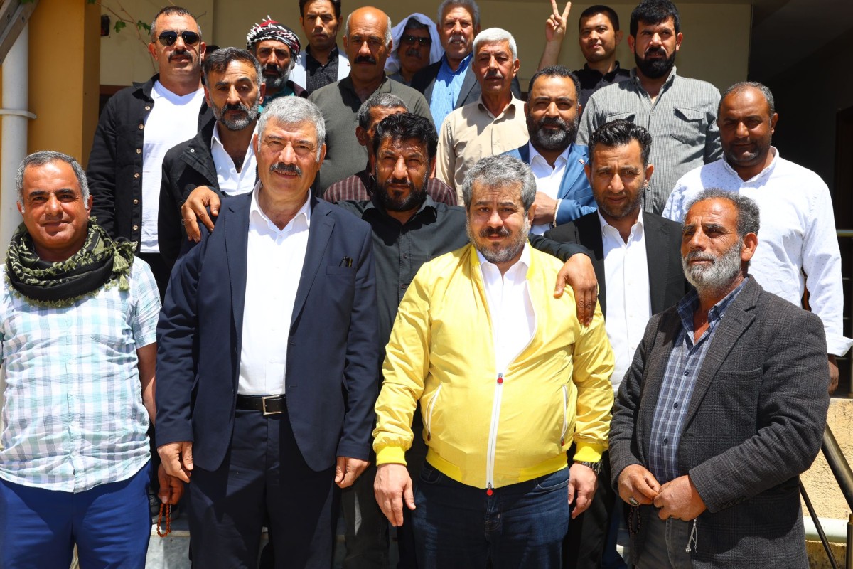 Şanlıurfa bağımsız milletvekili adayı Fatih Mehmet Bucak dua aldı