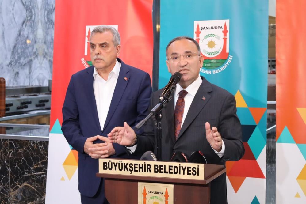 Adalet Bakanı Bekir Bozdağ, Şanlıurfa'da konuştu: