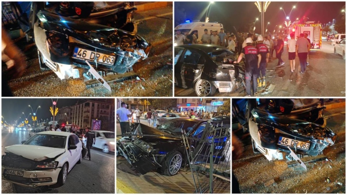 Haliliye 'de zincirleme trafik kazası: 4 yaralı