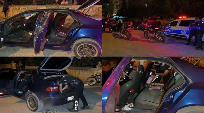 Durdurulan Otomobilden Cephanelik Çıktı