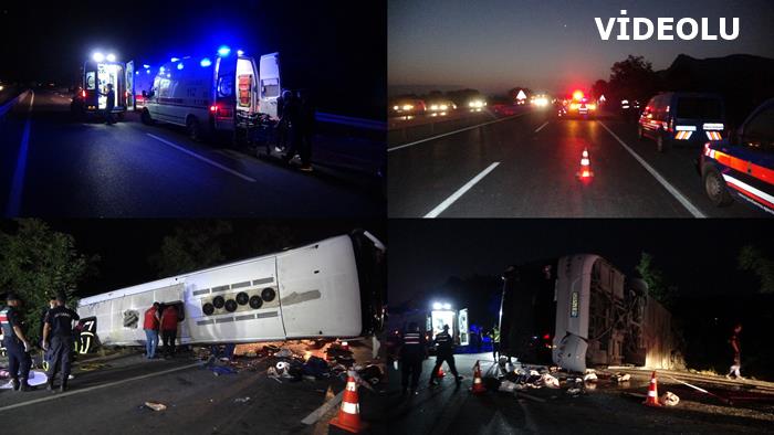 Katliam Gibi Kaza 6 Ölü, 43 Yaralı 