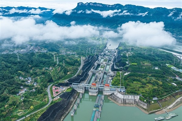 Baihetan Hidroelektrik Santralinin ürettiği toplam elektrik 100 milyar kilovatı aştı