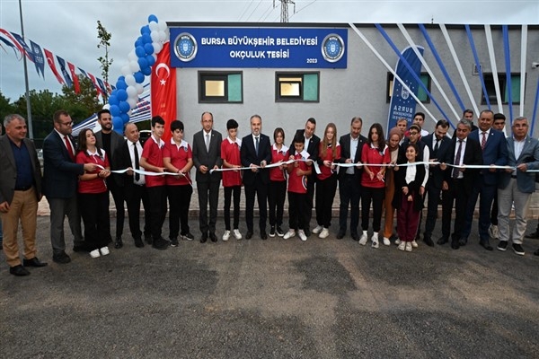 Bursa'da Okçuluk Tesisi törenle hizmete açıldı