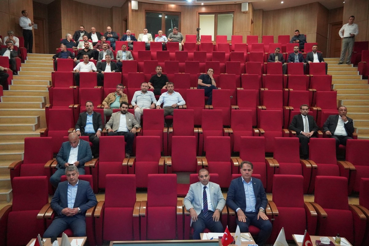 ŞANLIURFA TİCARET VE SANAYİ ODASI (ŞUTSO) EKİM AYI MECLİS TOPLANTISI, ŞUTSO MECLİS TOPLANTI SALONU’NDA GERÇEKLEŞTİRİLDİ