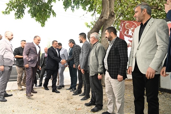 Başkan Gürkan’dan MHP İl Başkanı Gök’e ziyaret