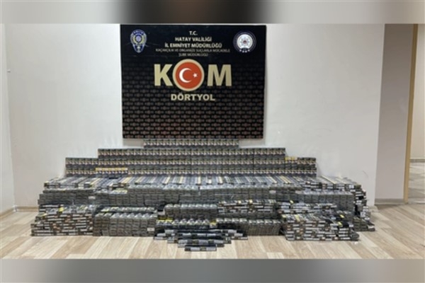 Hatay’da çok sayıda sikke ve sigara ele geçirildi