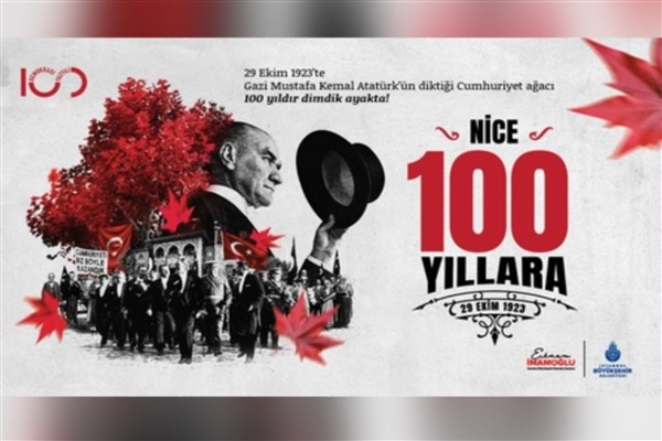 İstanbul'da 100. yıl coşkuyla kutlanacak