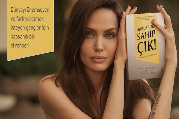 Uluslararası Af Örgütü uzmanları ve Angelina Jolie’nin yazdığı kitap Türkçe’ye çevrildi