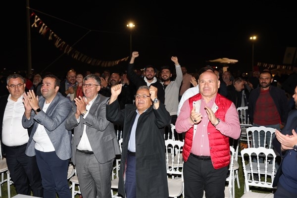 Kayserispor’un maçı, Recep Tayyip Erdoğan Millet Bahçesi’nde izlendi