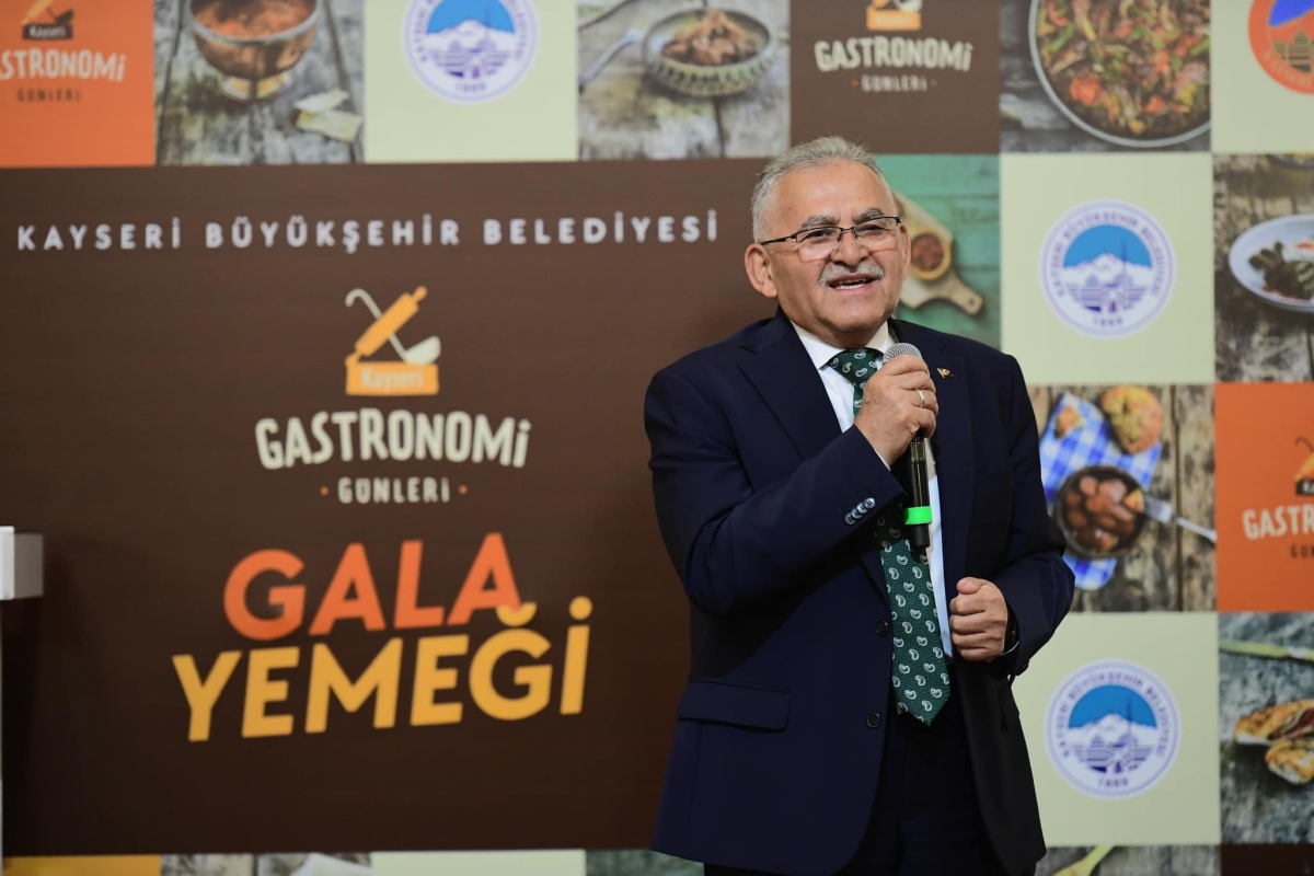Başkan Büyükkılıç, Gastronomi Günleri Gala Programı'na katıldı