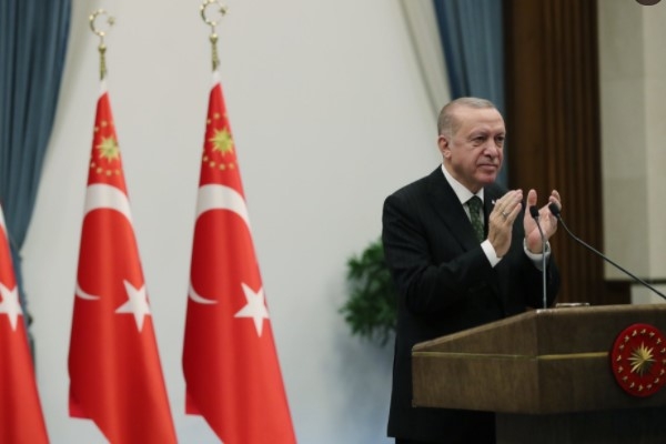 Cumhurbaşkanı Erdoğan: ″Cumhuriyetimizin 100. yıl dönümüne ulaşmanın heyecanını yaşıyoruz″