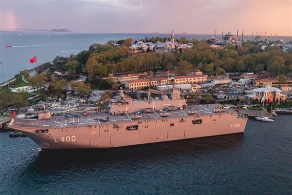 TCG Anadolu İstanbul'da halkın ziyaretine açılacak