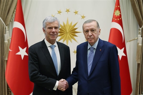 Cumhurbaşkanı Erdoğan, Lüksemburg Büyükelçisi Faber’i kabul etti