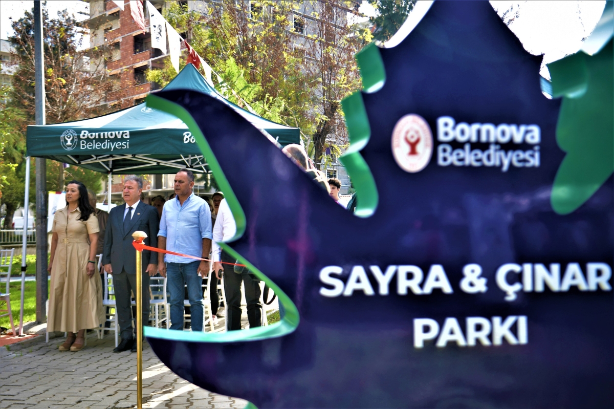 Depremde hayatını kaybeden Sayra ve Çınar’ın ismi Bornova’daki parkta yaşayacak