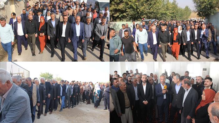  DBP ve HEDEP Pirsûs'ta husumetli aileleri binlerin katılımıyla barıştırdı