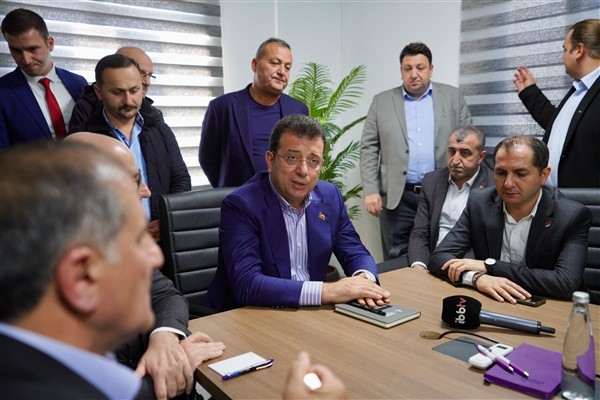 İmamoğlu’ndan oda başkanlarına: &Prime;Bu zor zamanı birlikte atlatacağız&Prime;